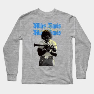 Classic Sax Miles Davis Long Sleeve T-Shirt